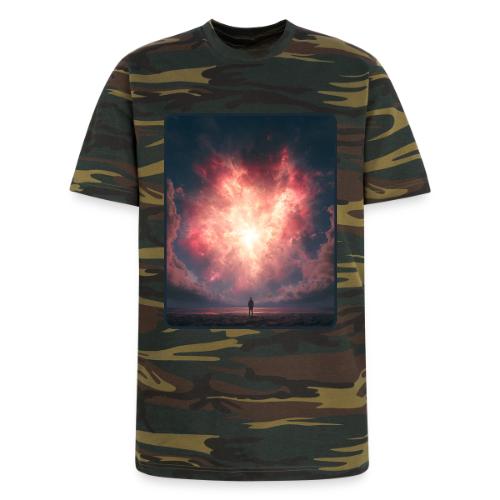 Supernova Sky Sci-Fi Artwork - Unisex Camo Tee
