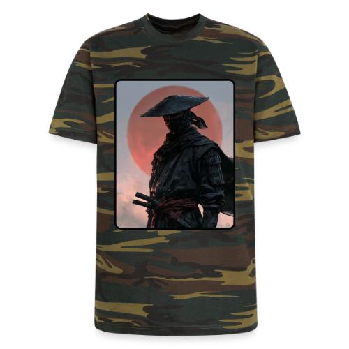 Ninja Warrior Under the Red Sun - Unisex Camo Tee