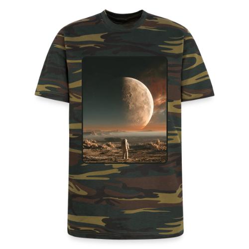 Astronaut on an Alien Moon - Unisex Camo Tee