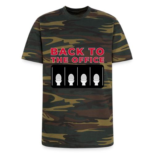 Back to the Office Satire Design - Unisex Camo Tee