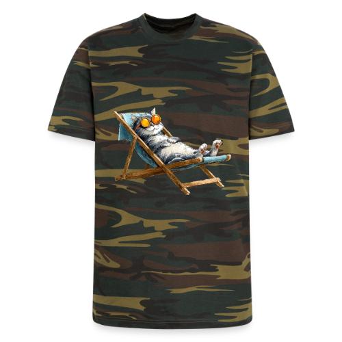 Sunshine Cat Mode - Unisex Camo Tee