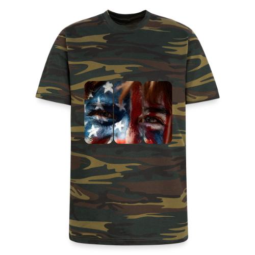 USA: Stars in Their Eyes - Unisex Camo Tee