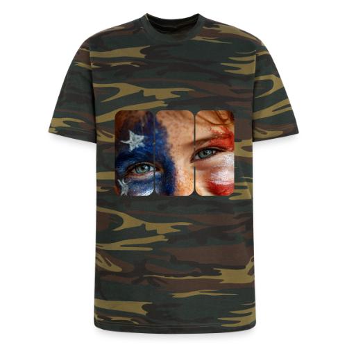 USA: Patriot Gaze - Unisex Camo Tee