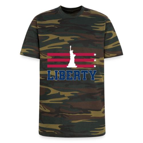 USA: Stars of Liberty - Unisex Camo Tee