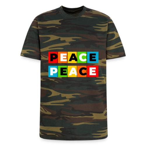 Colorful Peace - Unisex Camo Tee