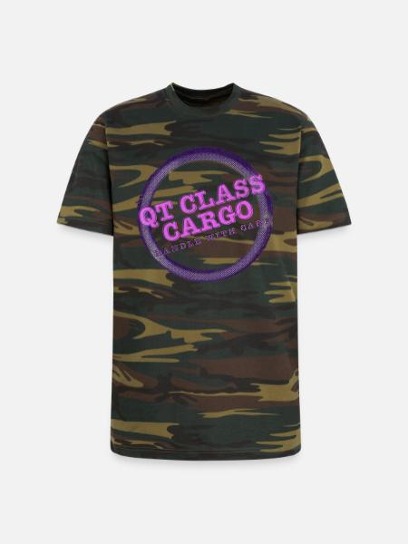 Cutie Class - Unisex Camo Tee - green camo