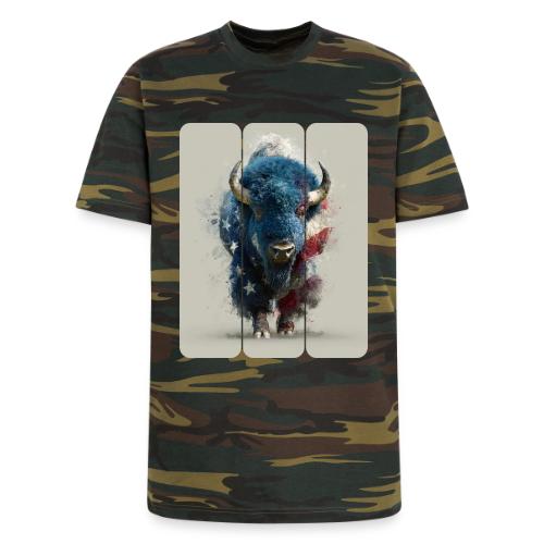 USA: Spirit of the Plains - Unisex Camo Tee