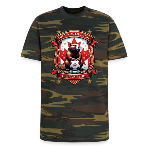 Canada Beaver Crest T-Shirt, Pride Badge Gift - Unisex Camo Tee