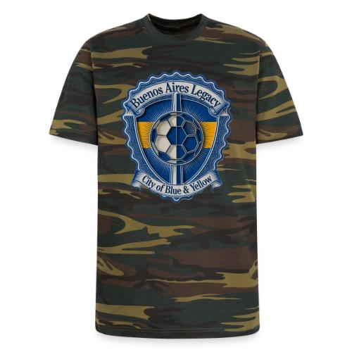 Buenos Aires Legacy T Shirt, Soccer City Pride Gif - Unisex Camo Tee