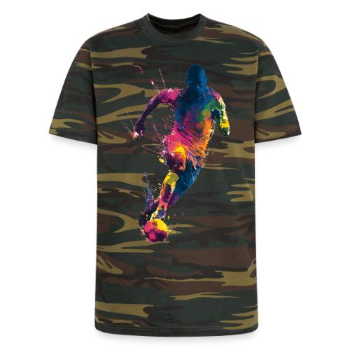 Soccer: Kick of Colors - Unisex Camo Tee