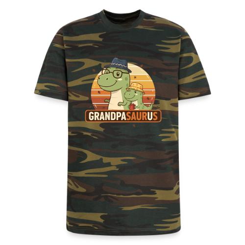 GrandpaSaurus Sunset Duo - Unisex Camo Tee