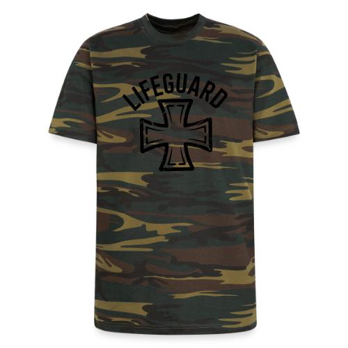 Lifeguard Cross Emblem - Unisex Camo Tee