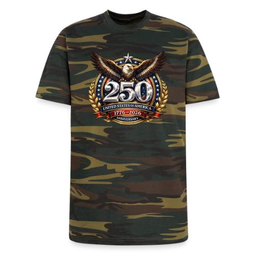 American Eagle USA 250th Anniversary 1776–2026 - Unisex Camo Tee