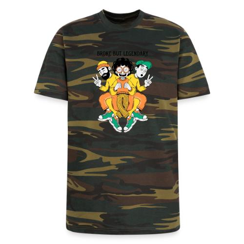 Legendary Broke Crew Retro - Unisex Camo Tee