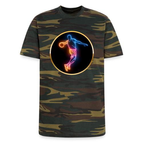 Basketball: Slam Dunk Afterglow - Unisex Camo Tee