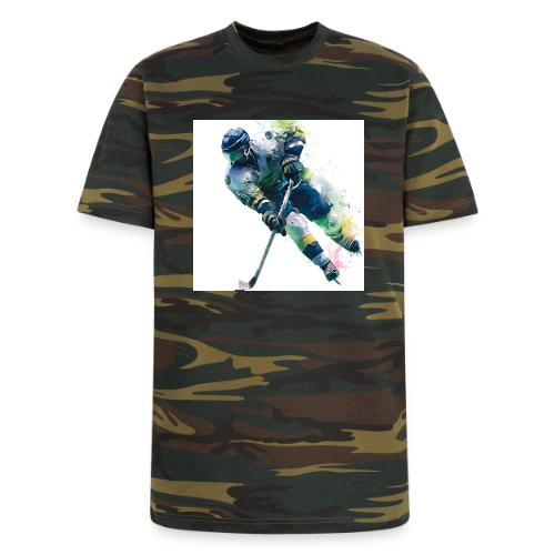 Hockey: Frozen Motion - Unisex Camo Tee
