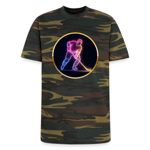 Hockey: Neon Ice Rush - Unisex Camo Tee