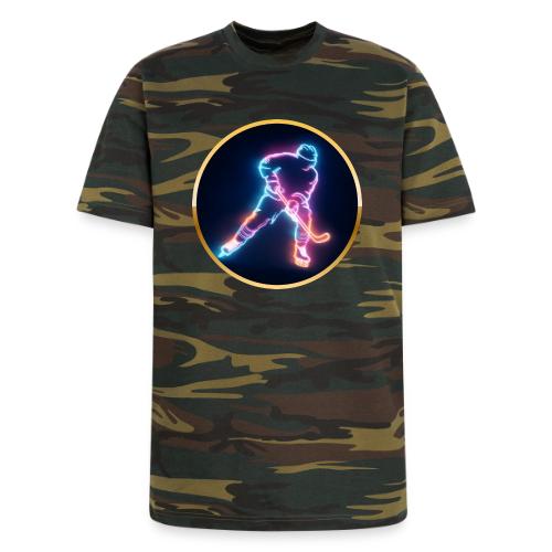 Golden Neon Hockey - Unisex Camo Tee