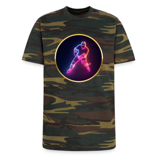 Hockey: Neon Ice Strike - Unisex Camo Tee