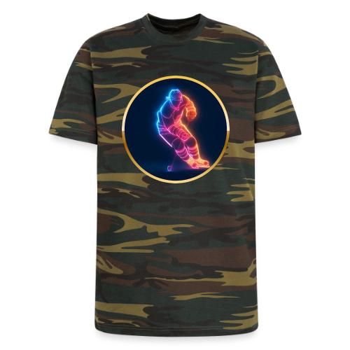 Hockey: Neon Hockey Sketch - Unisex Camo Tee