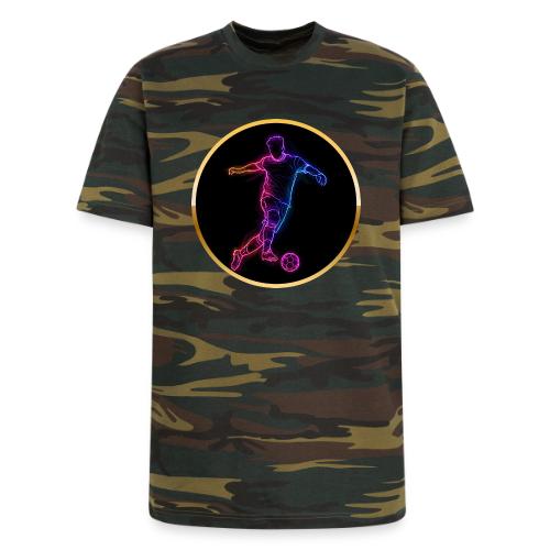 Neon Soccer Flow - Unisex Camo Tee
