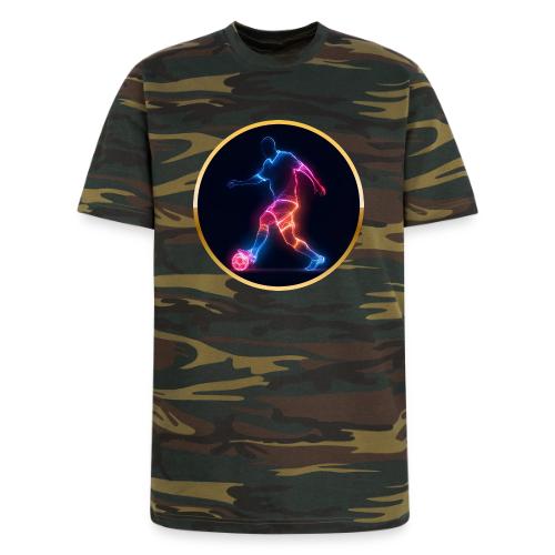 Soccer: Electric Kick Ring - Unisex Camo Tee