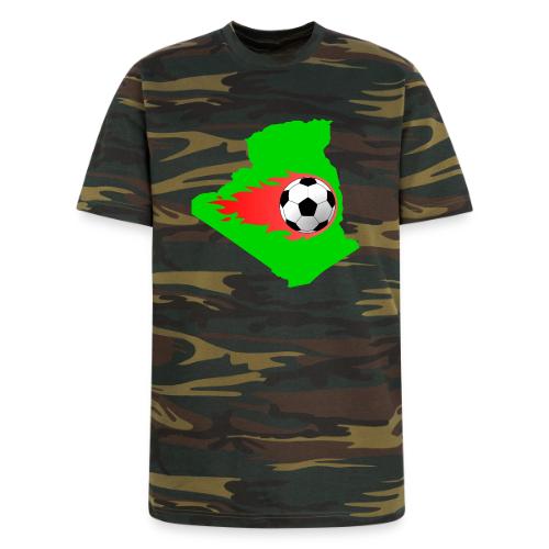 Algerian Football Fire - Unisex Camo Tee