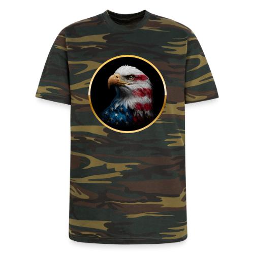 USA: Liberty Emblem - Unisex Camo Tee