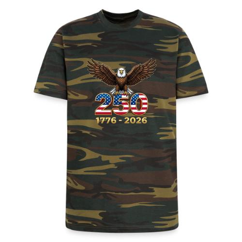 Eagle 250th Anniversary 1776-2026 - Unisex Camo Tee
