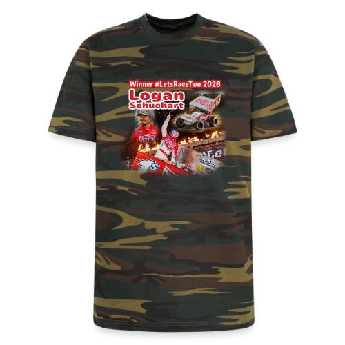 Logan Schuchart #LetsRaceTwo Winner - Unisex Camo Tee