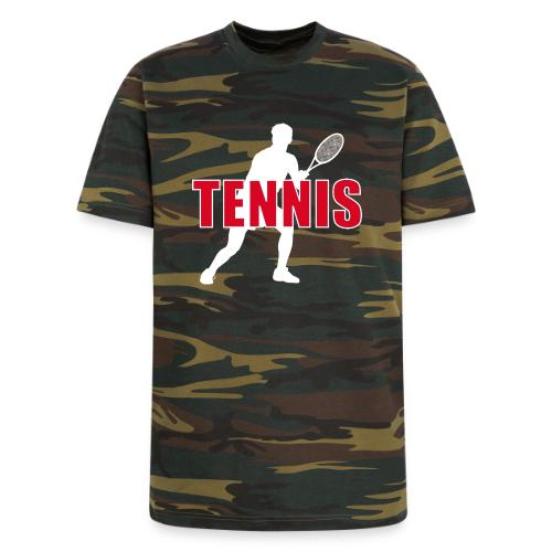 Red Court Tennis - Unisex Camo Tee