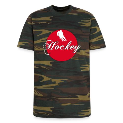 Hockey: Puck Zone - Unisex Camo Tee