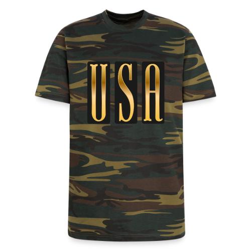 USA Gold Monolith - Unisex Camo Tee