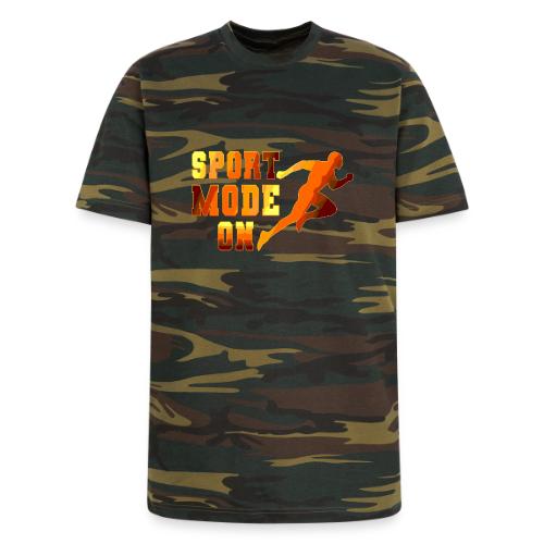Sport Mode On - Unisex Camo Tee