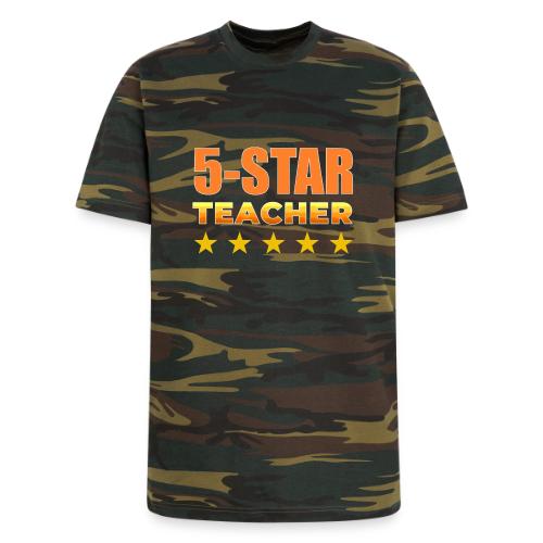 Five-Star Teacher - Unisex Camo Tee
