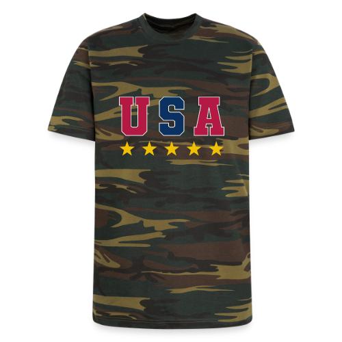 USA Varsity Stars - Unisex Camo Tee