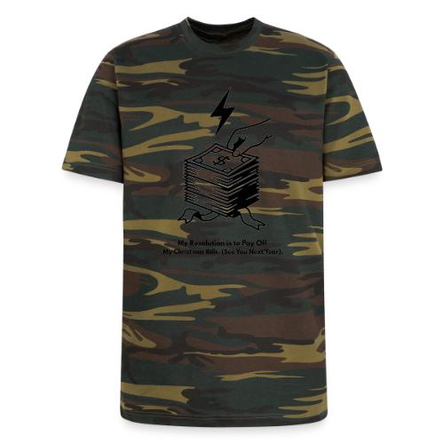 Christmas Bills T-Shirt - Unisex Camo Tee