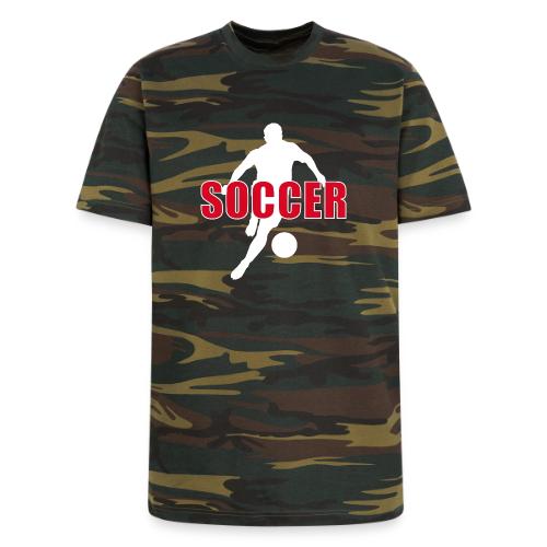 Power Kick Soccer - Unisex Camo Tee