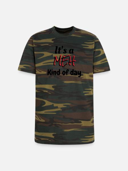 MEH - Unisex Camo Tee - green camo