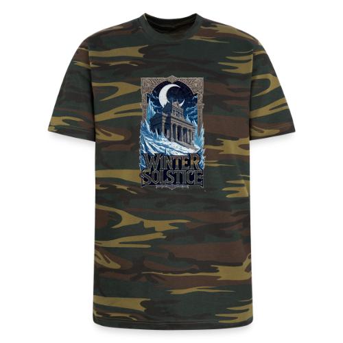 Winter Solstice Temple T-Shirt - Unisex Camo Tee