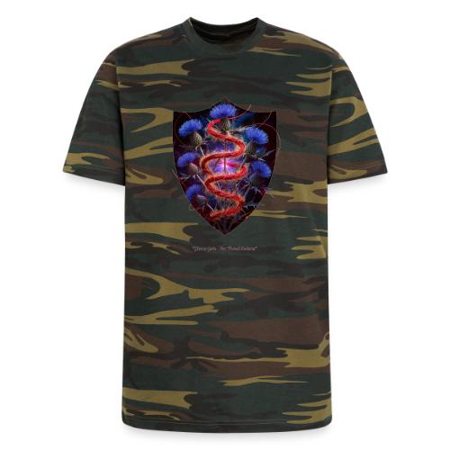 Women’s Day Crimson Thread Matriarch T Shirt, Gift - Unisex Camo Tee