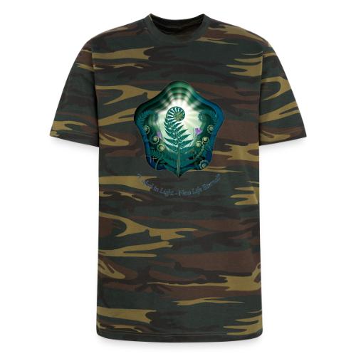 Easter Unfurl in Light Resurrection T Shirt, Gift - Unisex Camo Tee