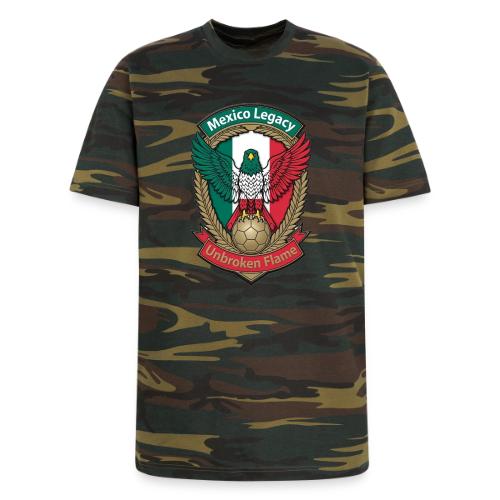Mexico Eagle Legacy T-Shirt, Mexican Pride Gift - Unisex Camo Tee