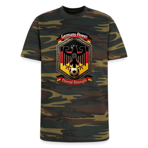 Germany Eagle Power T-Shirt, Flag Pride Gift - Unisex Camo Tee