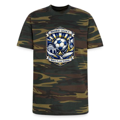 Madrid White Legacy T Shirt, Madrid Fan Gift - Unisex Camo Tee
