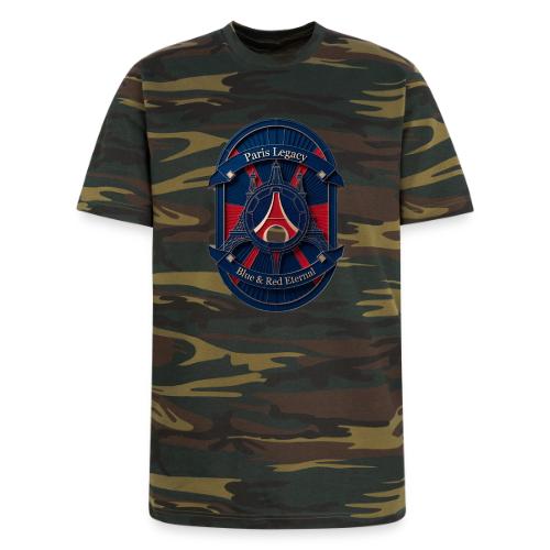 Paris Pride Heritage T Shirt, Soccer Fan Gift - Unisex Camo Tee