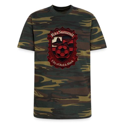 Flamengo Scarlet Summit T-Shirt, Football Gift - Unisex Camo Tee