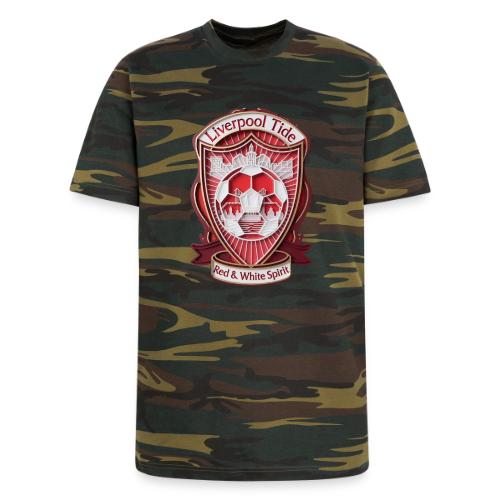 Liverpool Tide T Shirt, Soccer City Pride Gift - Unisex Camo Tee