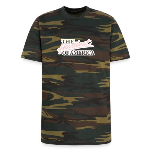The Heartbeat of America - Unisex Camo Tee