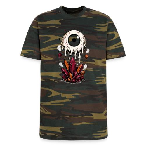 Melting Eyeball - Unisex Camo Tee